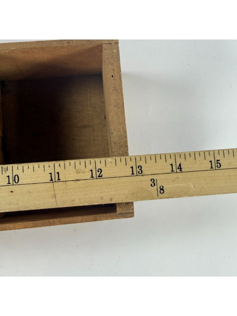 Antique Cooper's Sharp American Cheese Box Wooden Advertising Crate Early 1900s - Picture 10 of 12